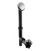 1-1/2 in. Black Tubular Pull & Drain Bath Waste