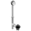 1-1/2 in.  White Tubular Pull & Drain Bath Waste