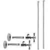 1/2" IPS x 3/8" Bullnose Riser Faucet Kit- Cross