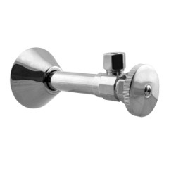 Angle Stop, 1/2 in. Copper Sweat - Round Handle