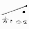 Universal Toilet Kit w/Cross Handle