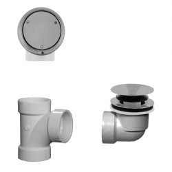 Patented Deep Soak - Closing Metal Overflow Plumber's Pack