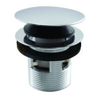 Integrated Overflow Round Tip Toe Bath Drain