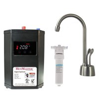 Develosah 9 in. Instant Hot and Cold Water Dispenser with HotMaster™ DigiHot Digital Tank